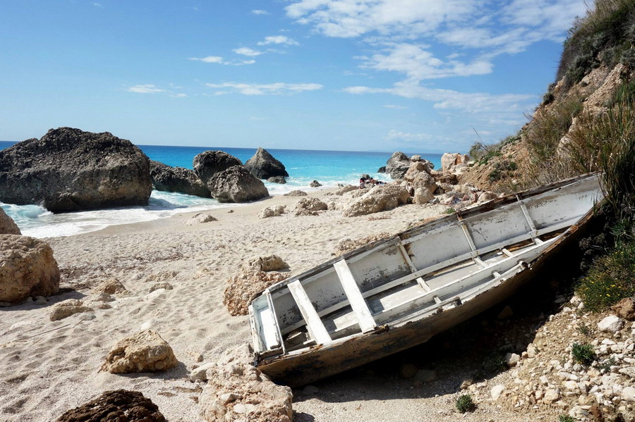  Kavalikefta plaža Lefkada 